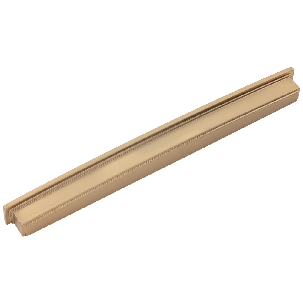Hardware Resources 96 mm Center-to-Center Satin Nickel Square Renzo Cabinet Cup Pull