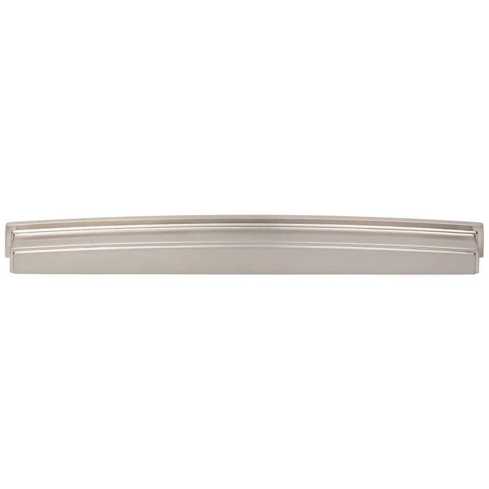 Hardware Resources 96 mm Center-to-Center Satin Nickel Square Renzo Cabinet Cup Pull
