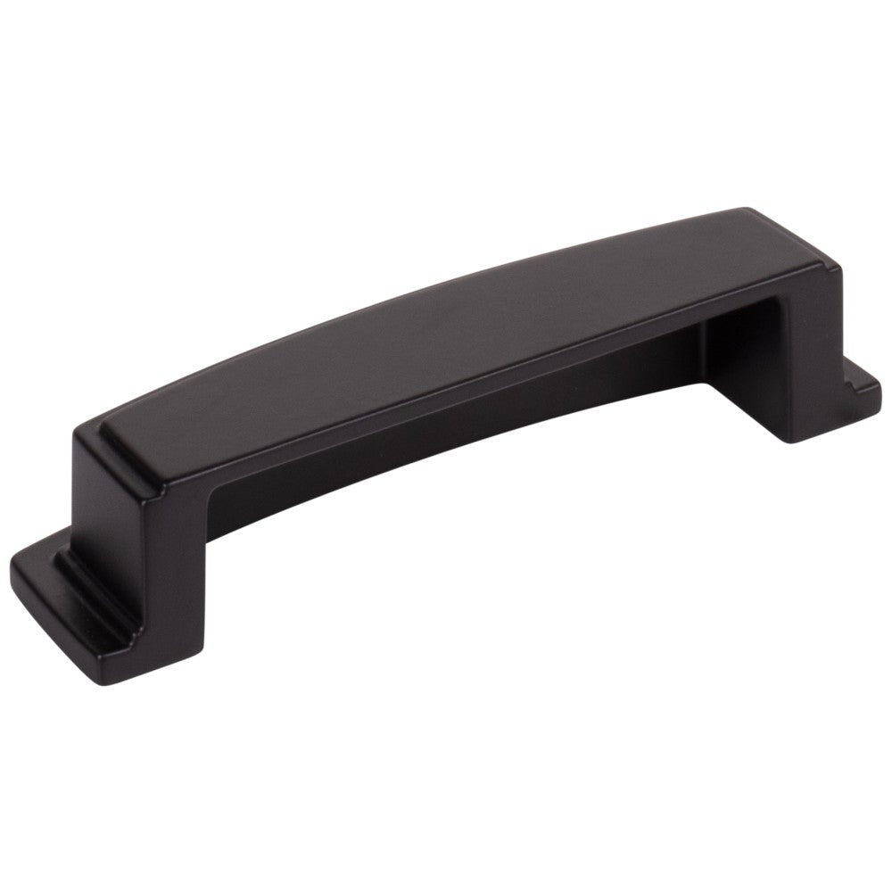 Hardware Resources 96 mm Center-to-Center Satin Nickel Square Renzo Cabinet Cup Pull