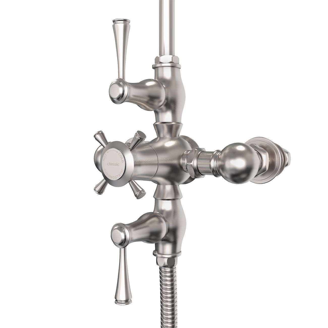 MAIDSTONE Exposed Thermostatic Bathroom Shower Set with Handshower