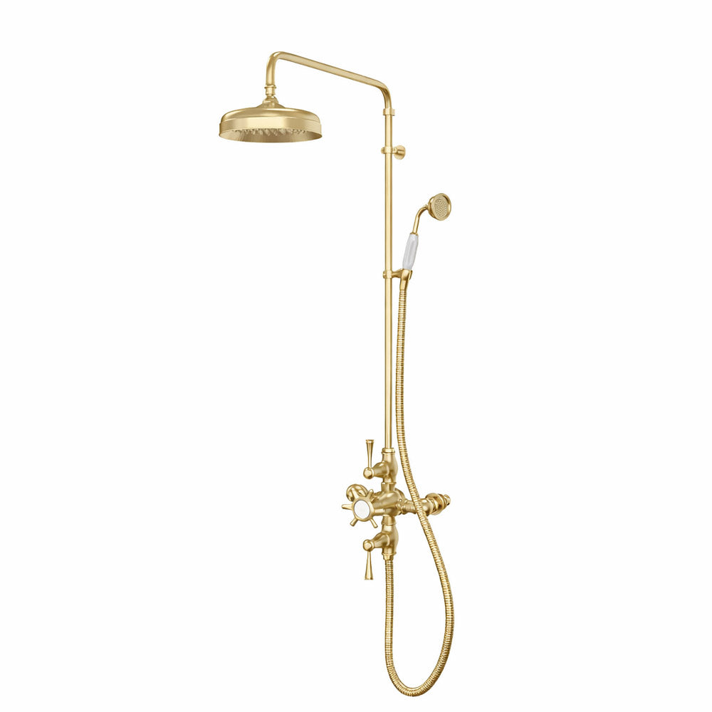 MAIDSTONE Exposed Thermostatic Bathroom Shower Set with Handshower