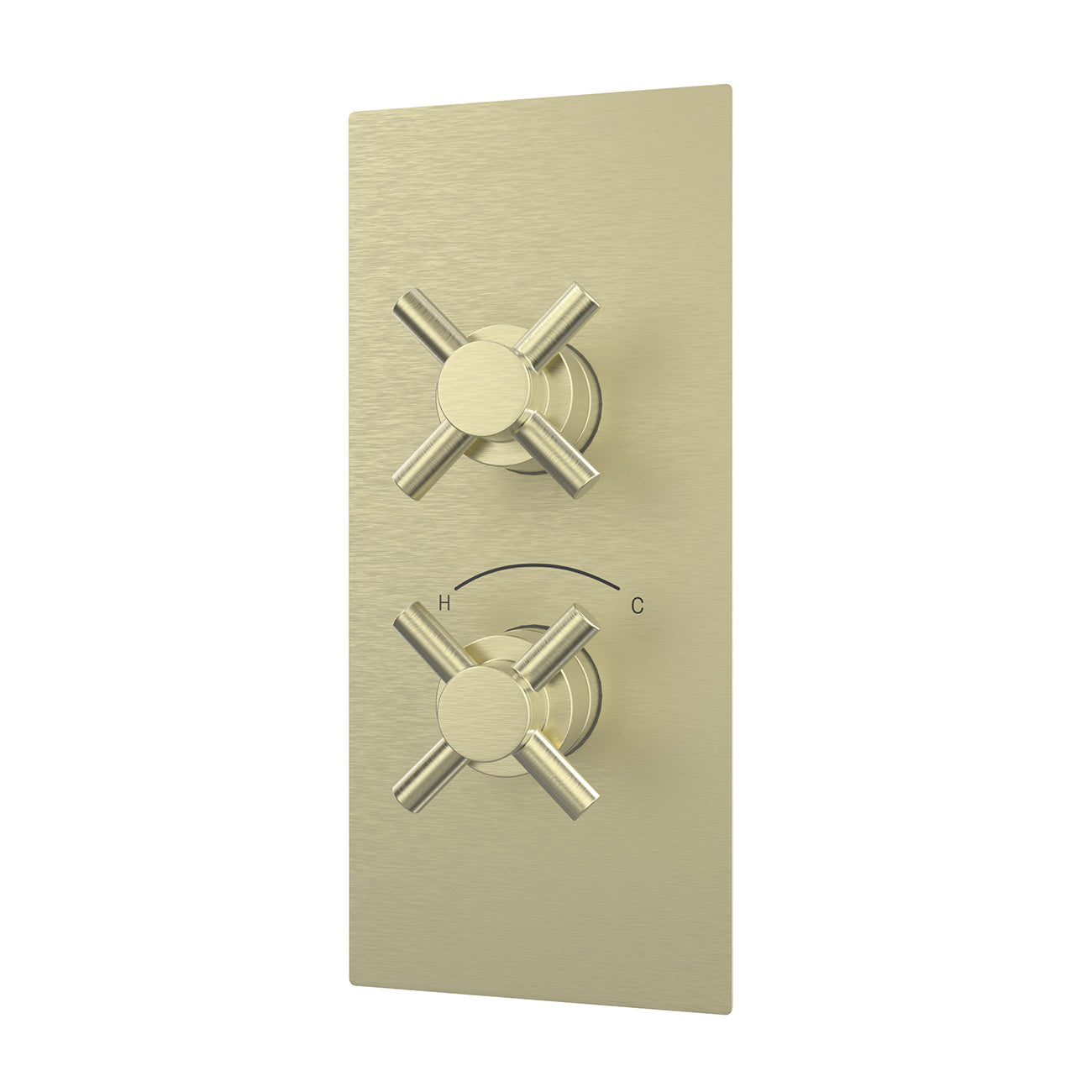 MAIDSTONE Thermostatic Valve - 2 Cross Handles