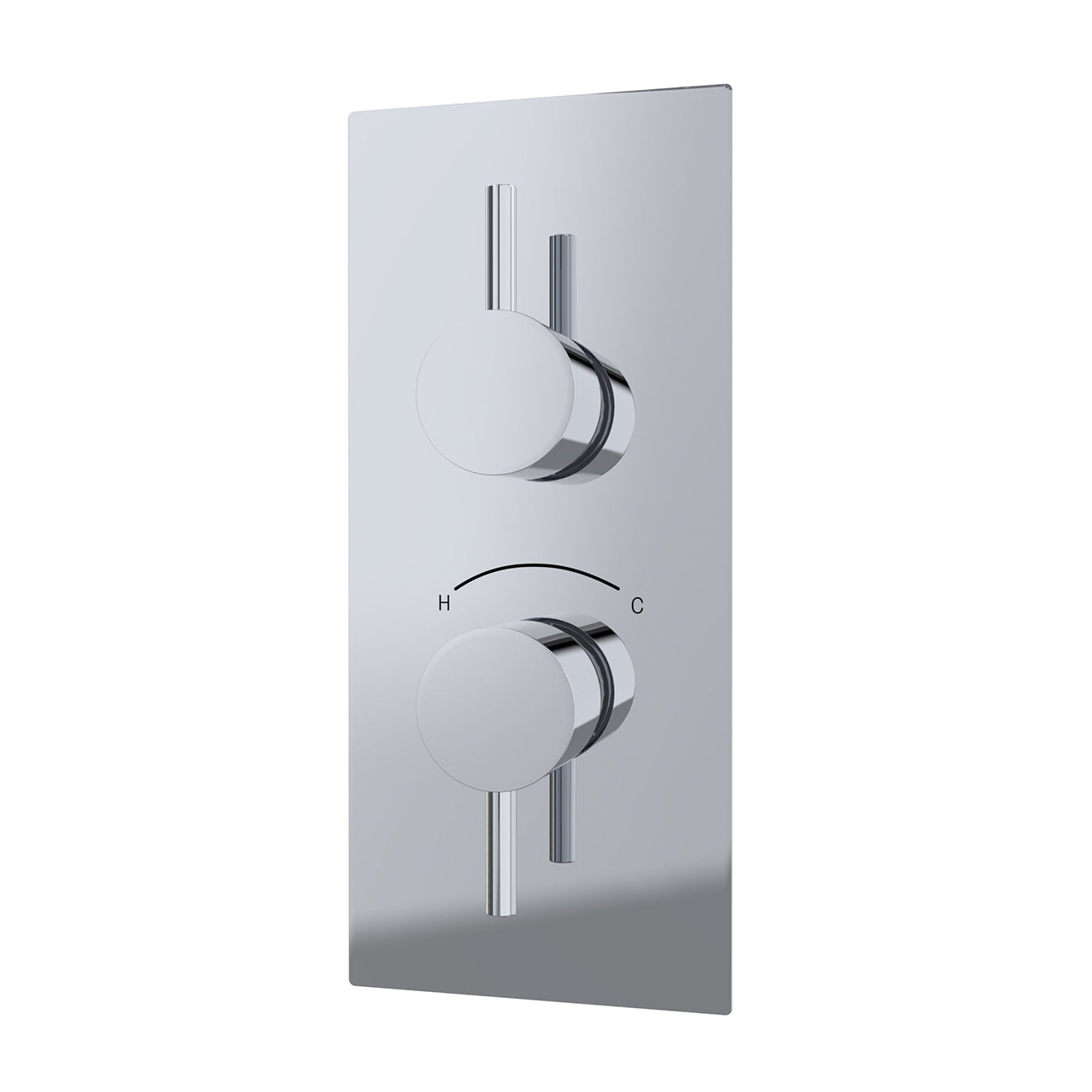 MAIDSTONE Thermostatic Valve - 2 Round Handles