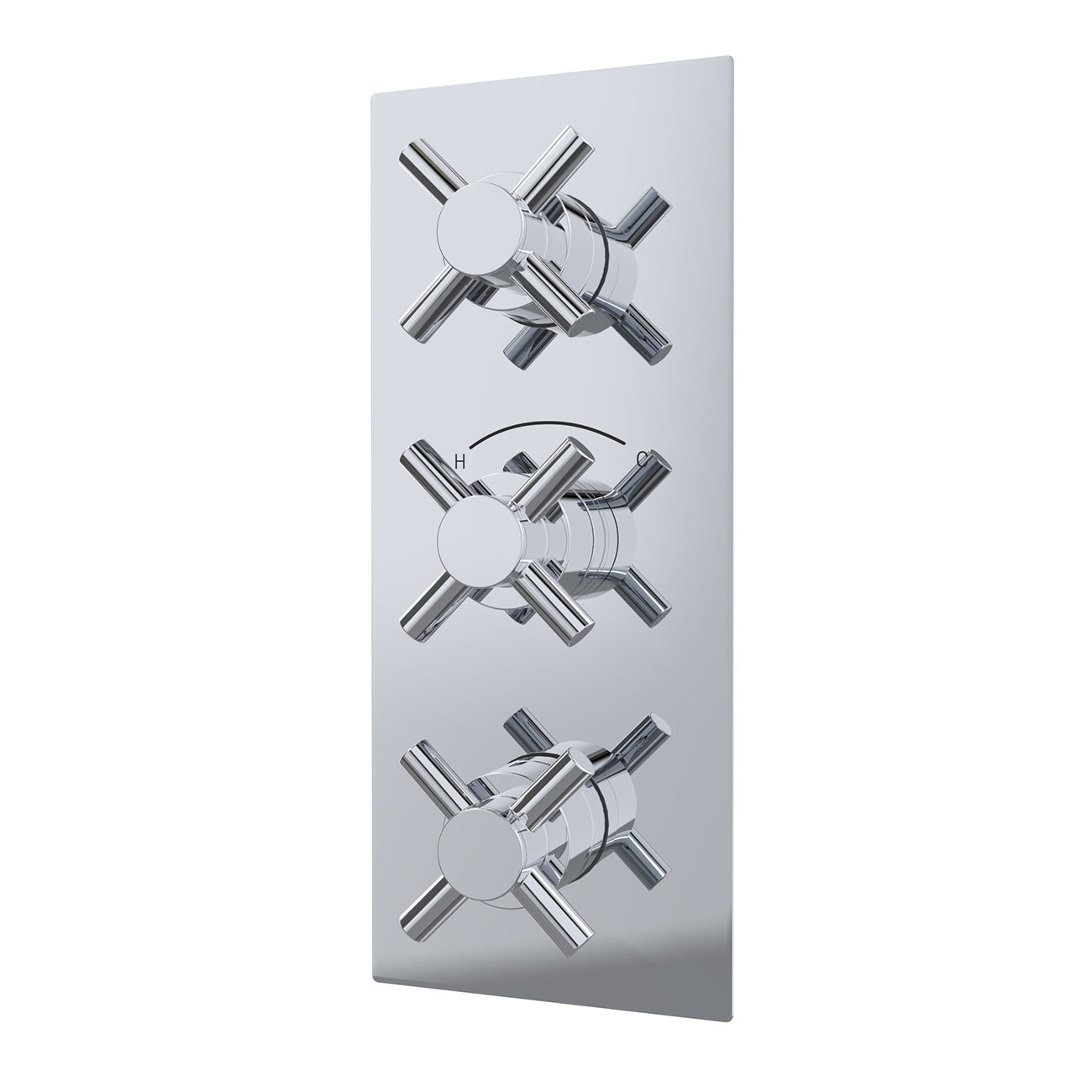 MAIDSTONE Thermostatic Valve -3F- 3 Cross Handles