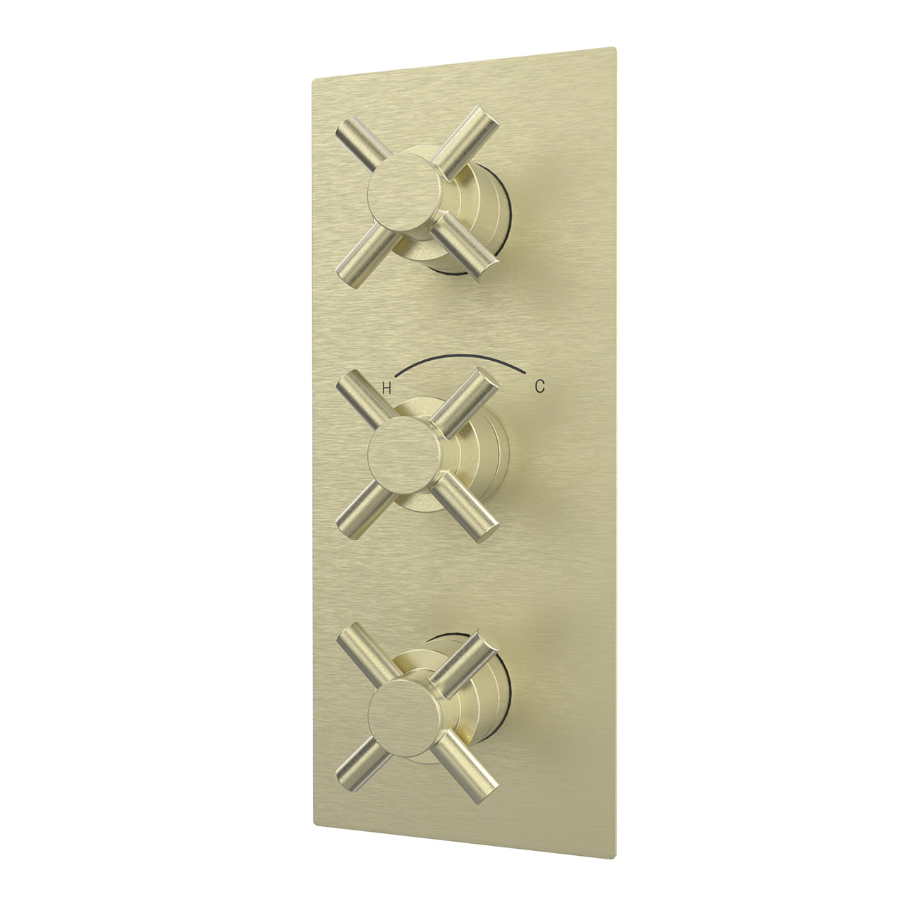 MAIDSTONE Thermostatic Valve -3F- 3 Cross Handles