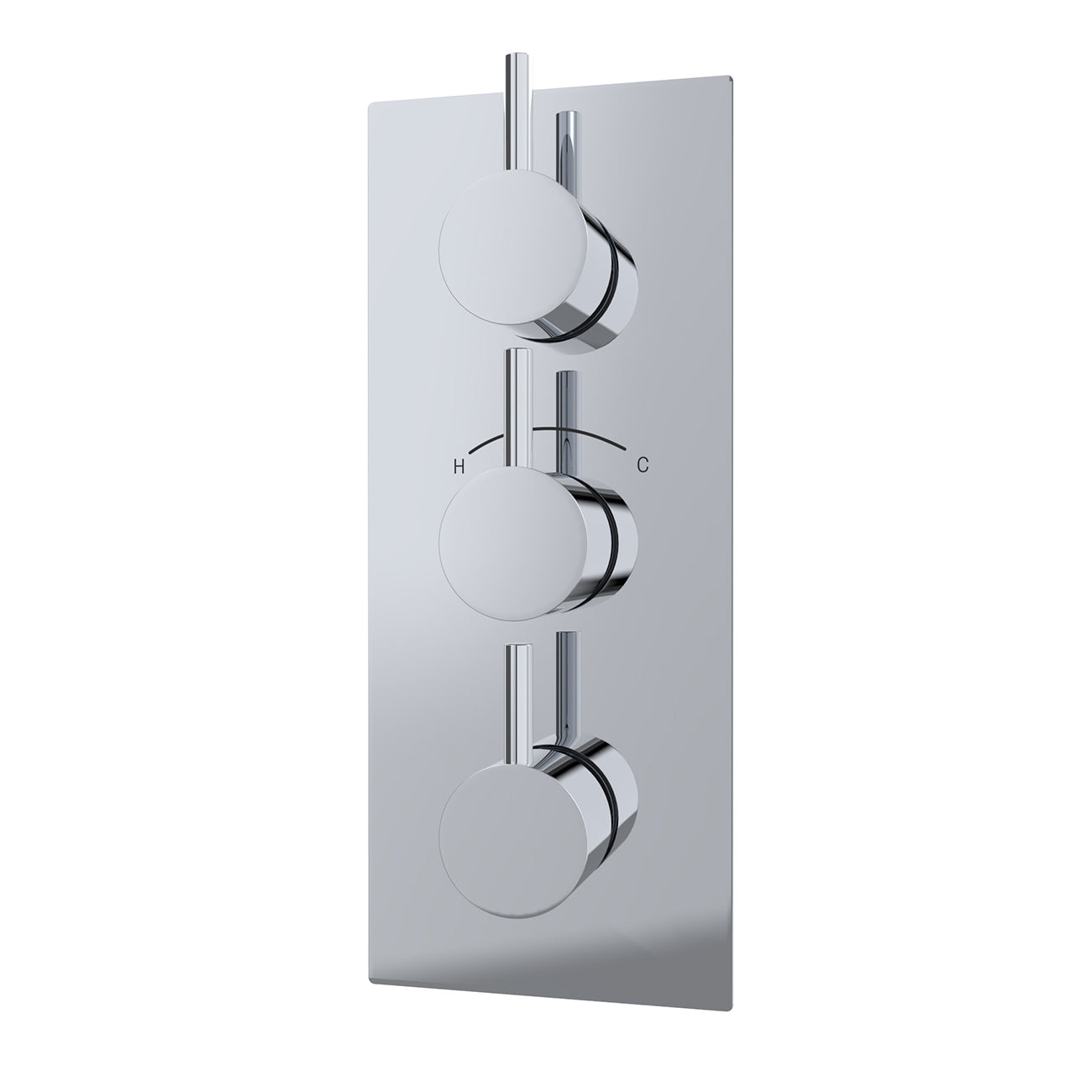 MAIDSTONE Thermostatic Valve -3F- 3 Round Handles