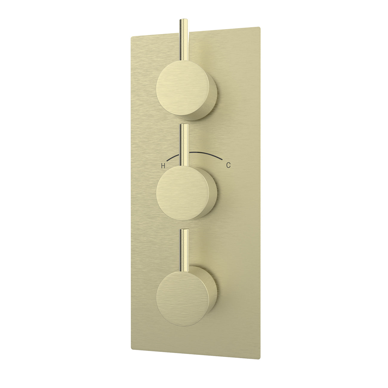 MAIDSTONE Thermostatic Valve -4F- 3 Round Handles