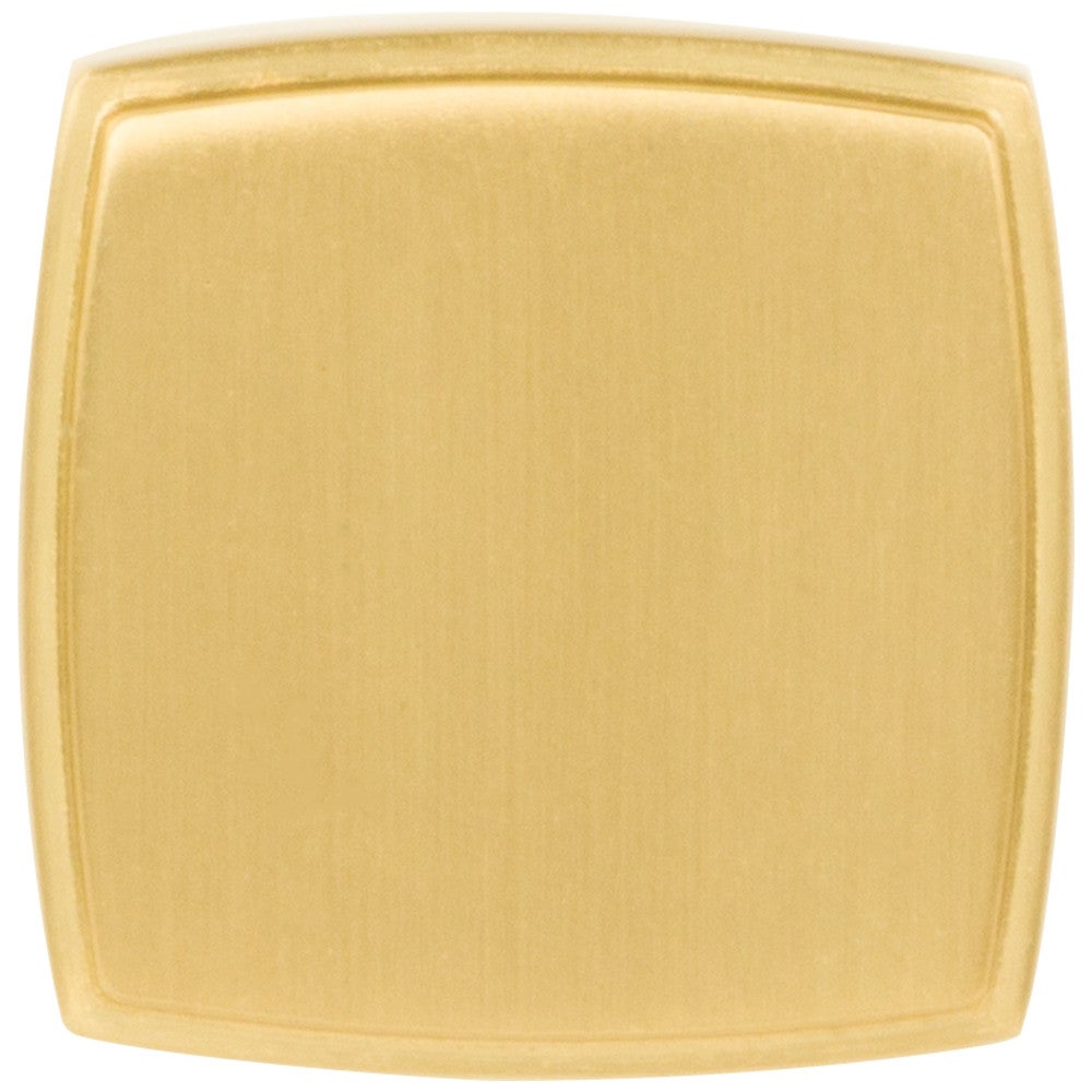 Hardware Resources 1-1/4" Overall Length Satin Nickel Square Renzo Cabinet Knob