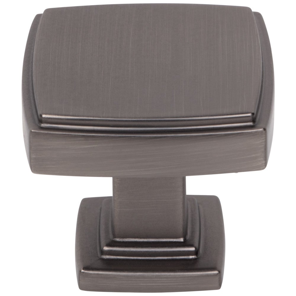 Hardware Resources 1-1/4" Overall Length Satin Nickel Square Renzo Cabinet Knob