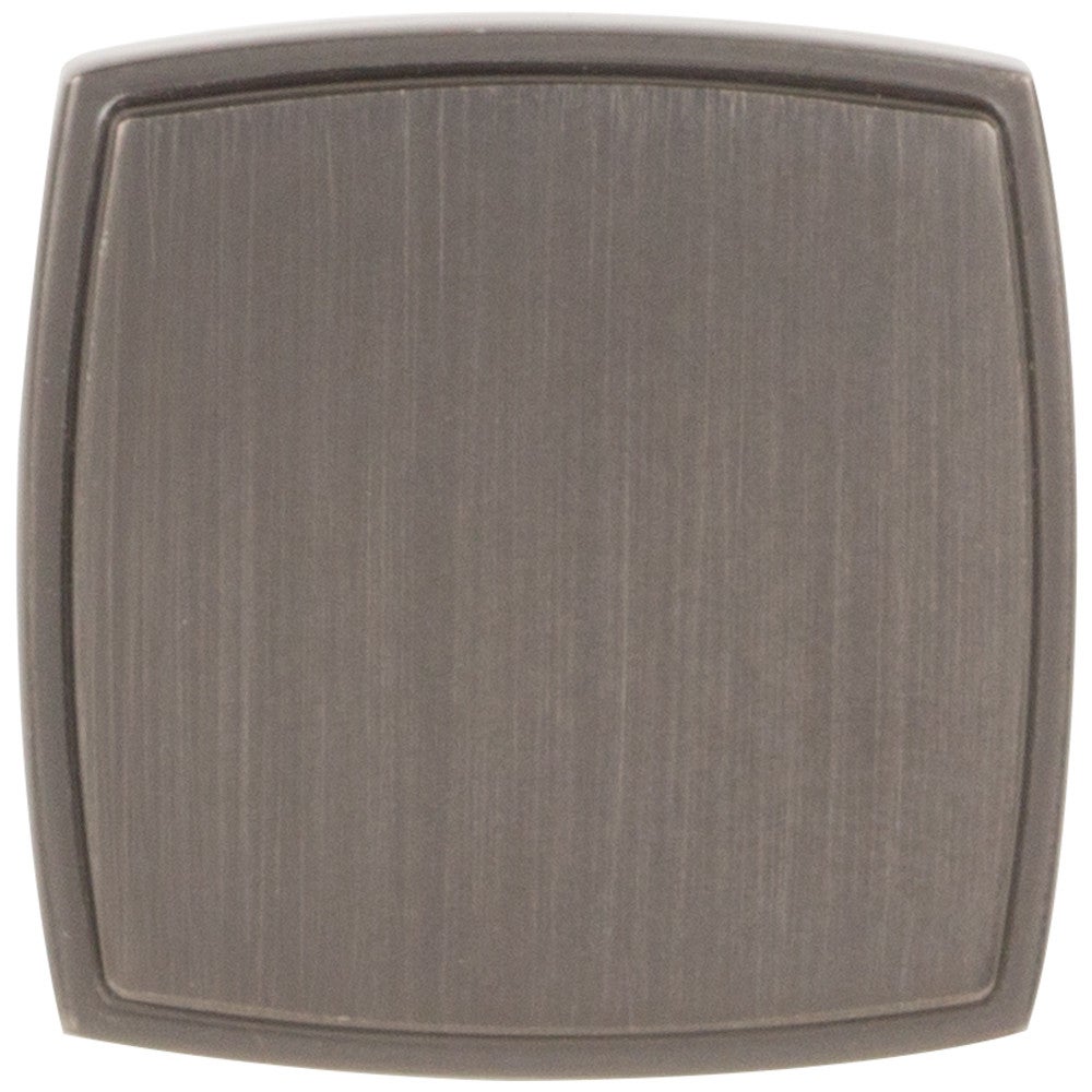 Hardware Resources 1-1/4" Overall Length Satin Nickel Square Renzo Cabinet Knob