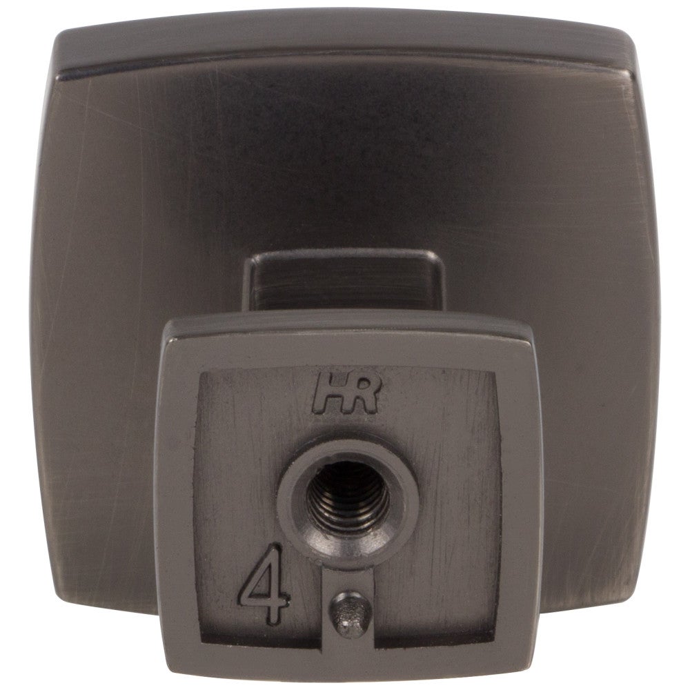 Hardware Resources 1-1/4" Overall Length Satin Nickel Square Renzo Cabinet Knob