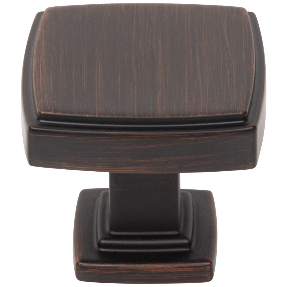 Hardware Resources 1-1/4" Overall Length Satin Nickel Square Renzo Cabinet Knob