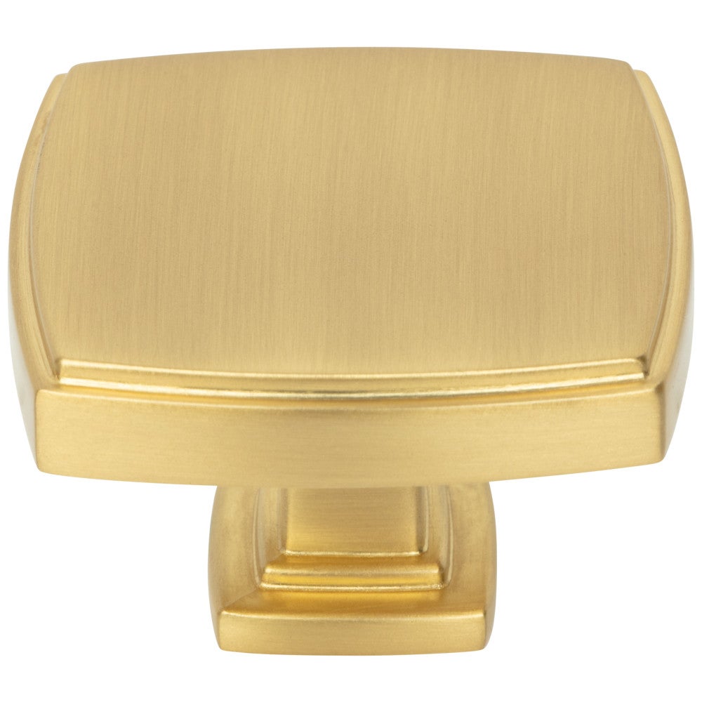 Hardware Resources 1-1/4" Overall Length Satin Nickel Square Renzo Cabinet Knob