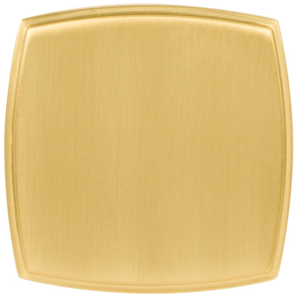 Hardware Resources 1-1/4" Overall Length Satin Nickel Square Renzo Cabinet Knob