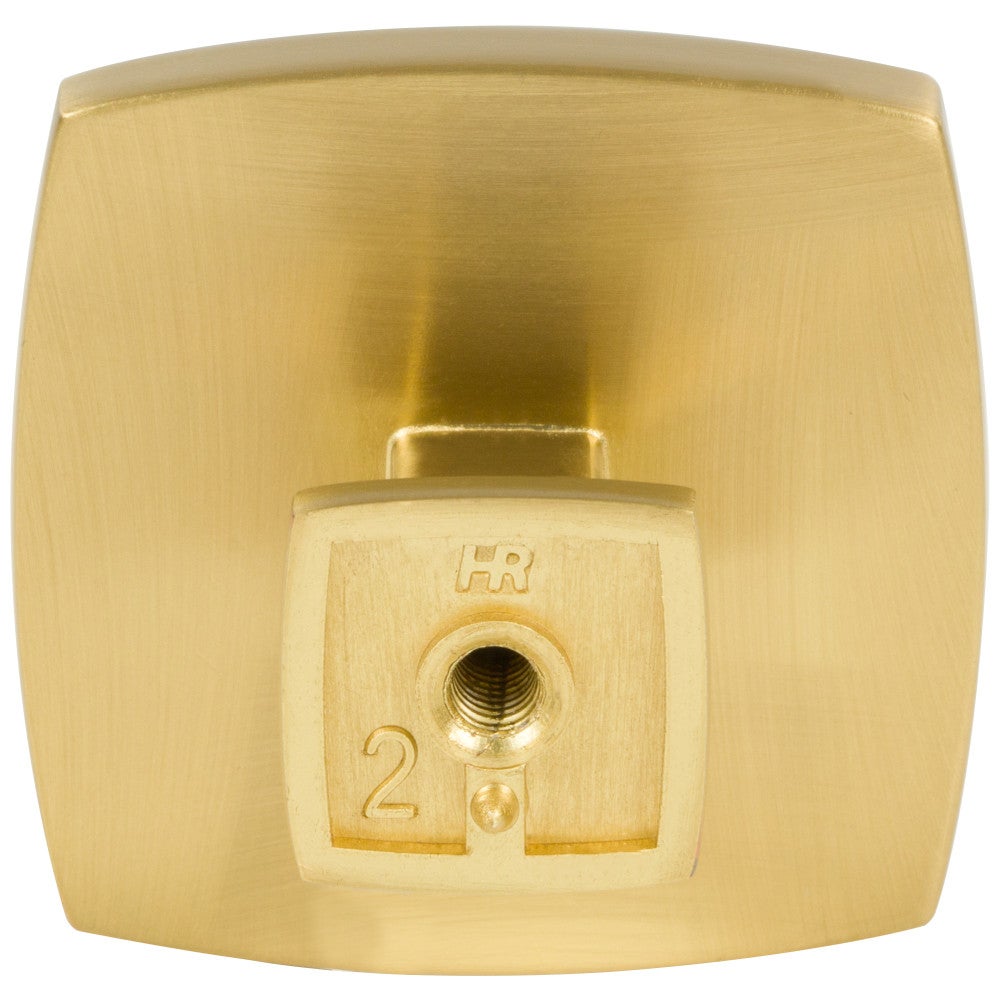 Hardware Resources 1-1/4" Overall Length Satin Nickel Square Renzo Cabinet Knob