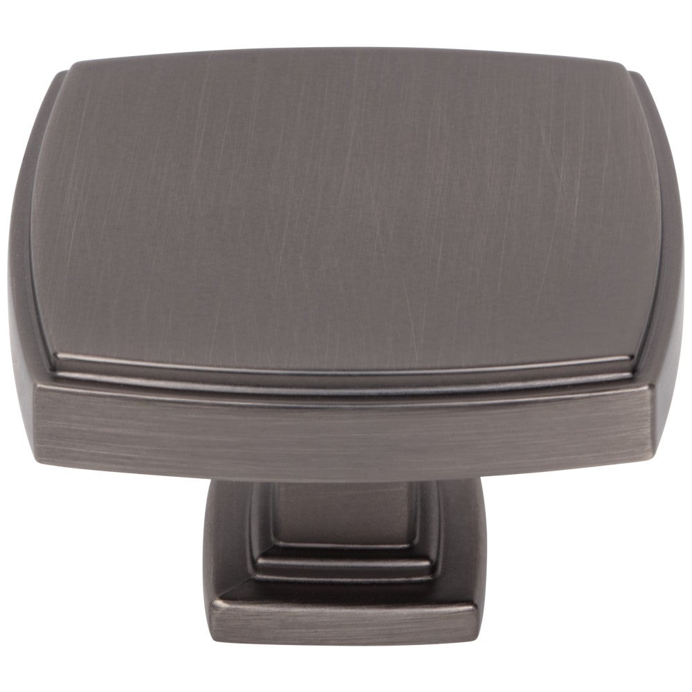 Hardware Resources 1-1/4" Overall Length Satin Nickel Square Renzo Cabinet Knob