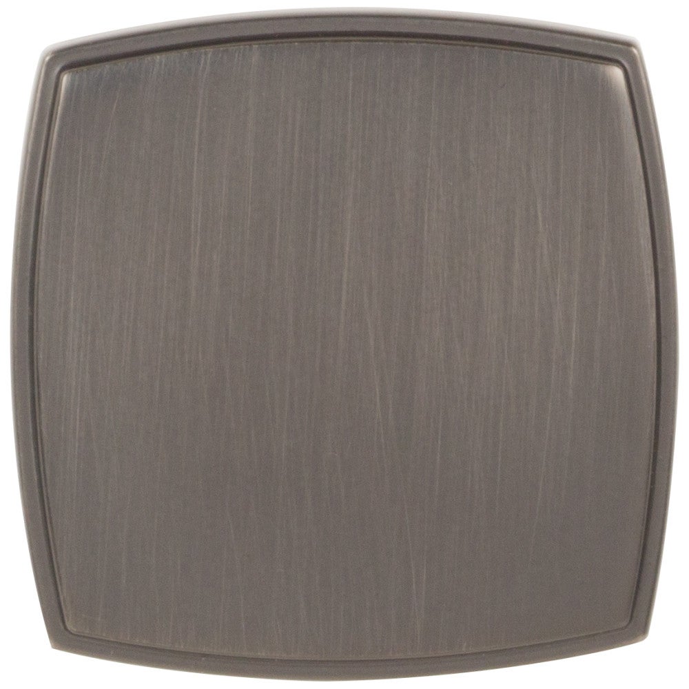 Hardware Resources 1-1/4" Overall Length Satin Nickel Square Renzo Cabinet Knob