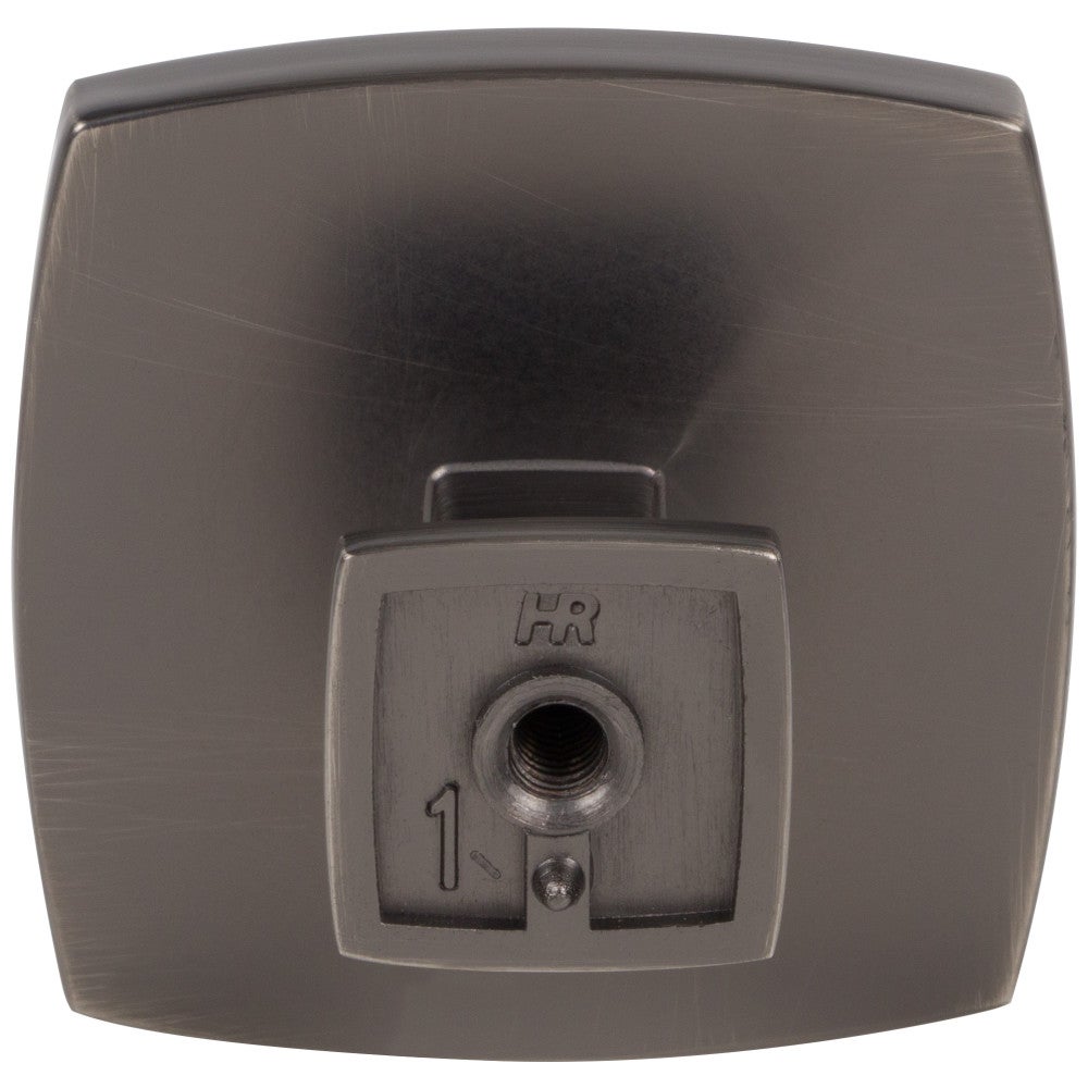 Hardware Resources 1-1/4" Overall Length Satin Nickel Square Renzo Cabinet Knob