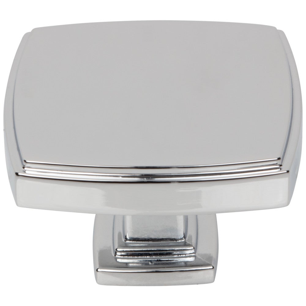 Hardware Resources 1-1/4" Overall Length Satin Nickel Square Renzo Cabinet Knob