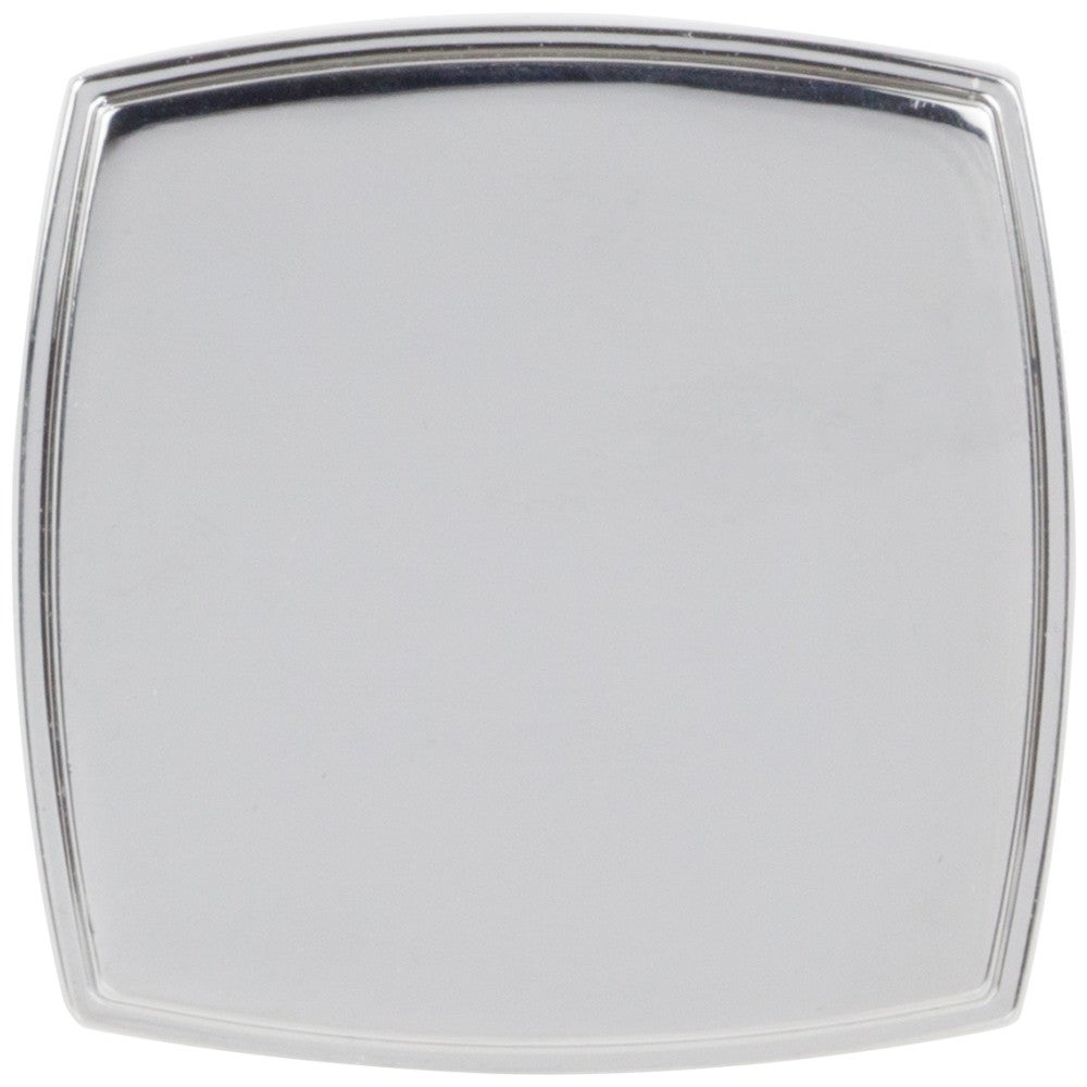 Hardware Resources 1-1/4" Overall Length Satin Nickel Square Renzo Cabinet Knob
