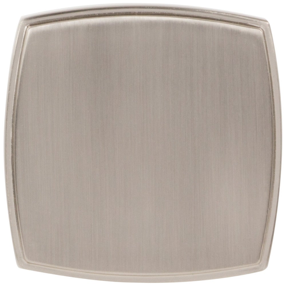 Hardware Resources 1-1/4" Overall Length Satin Nickel Square Renzo Cabinet Knob
