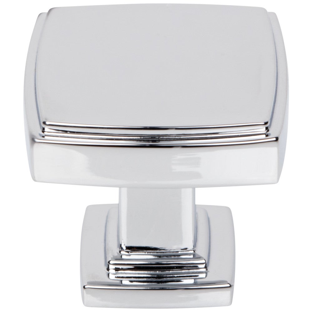 Hardware Resources 1-1/4" Overall Length Satin Nickel Square Renzo Cabinet Knob