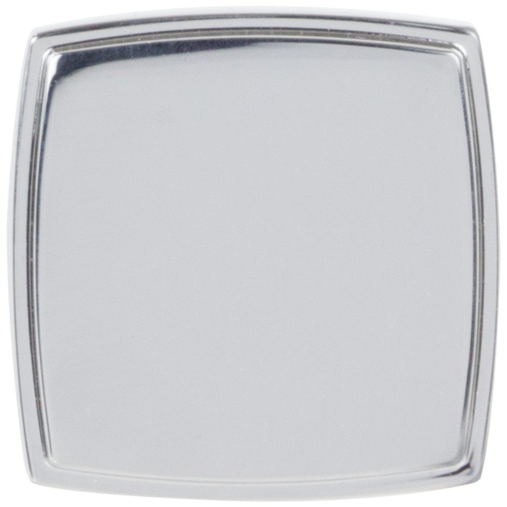 Hardware Resources 1-1/4" Overall Length Satin Nickel Square Renzo Cabinet Knob