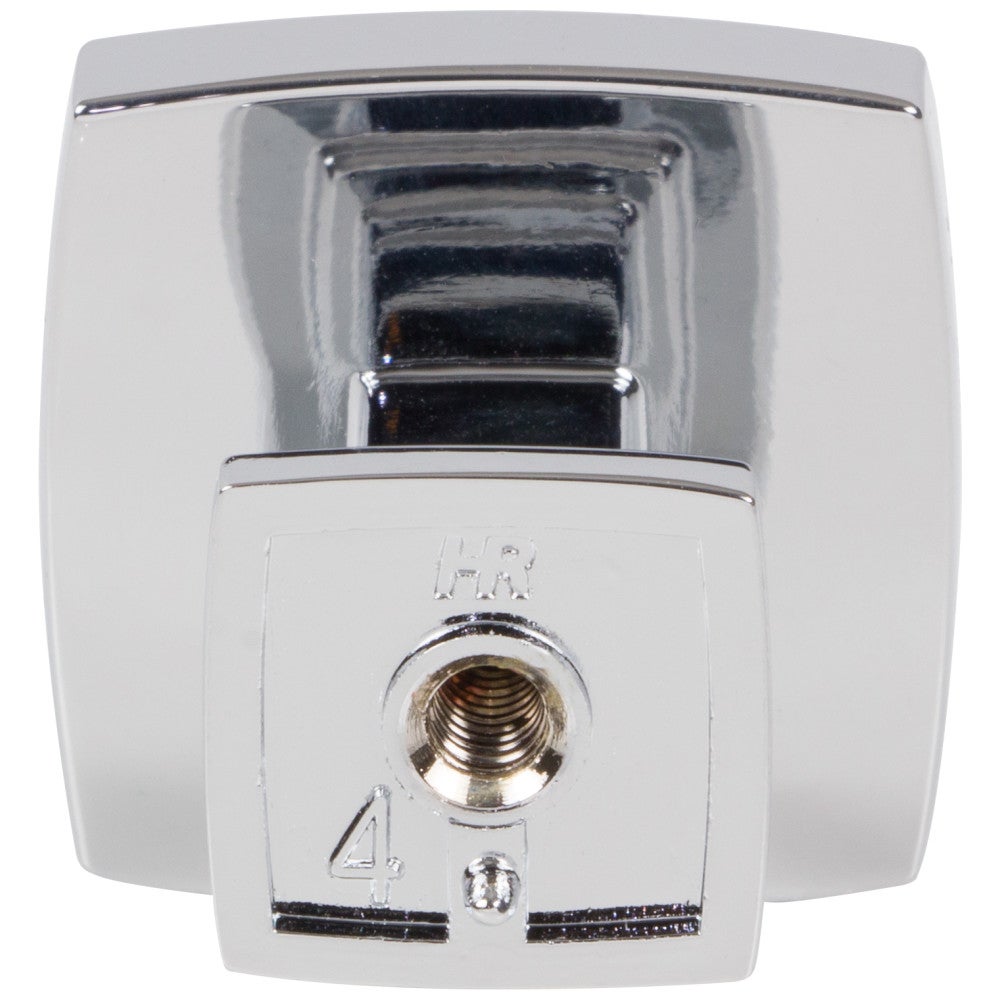 Hardware Resources 1-1/4" Overall Length Satin Nickel Square Renzo Cabinet Knob