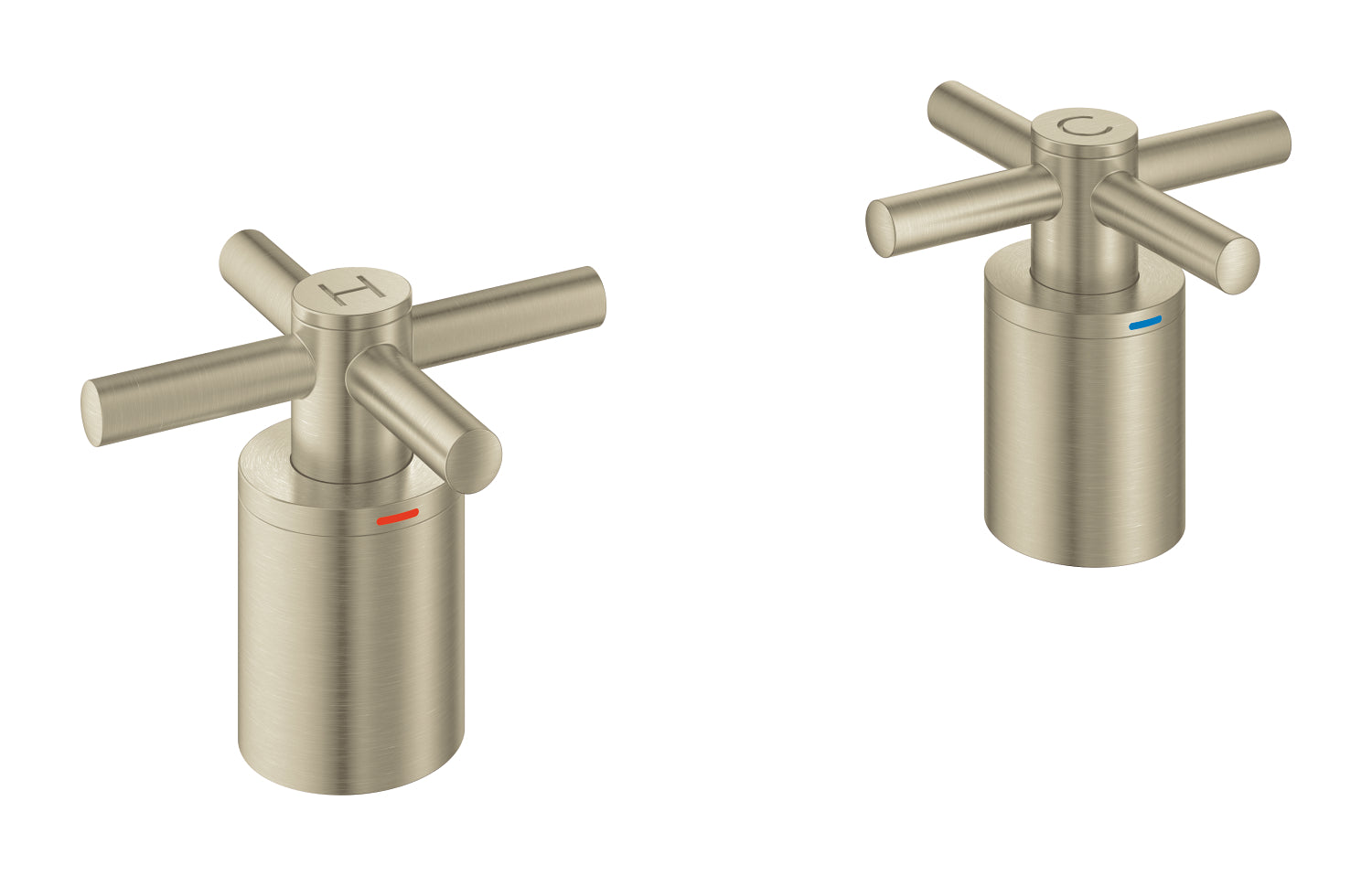 Grohe Cross Handles (Pair) for Tub Fillers 14217