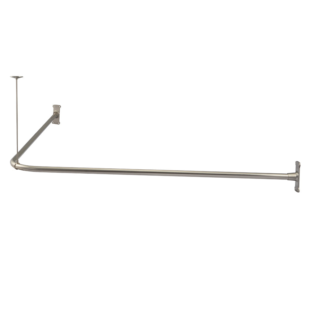 MAIDSTONE L-Ring Shower Curtan Rod