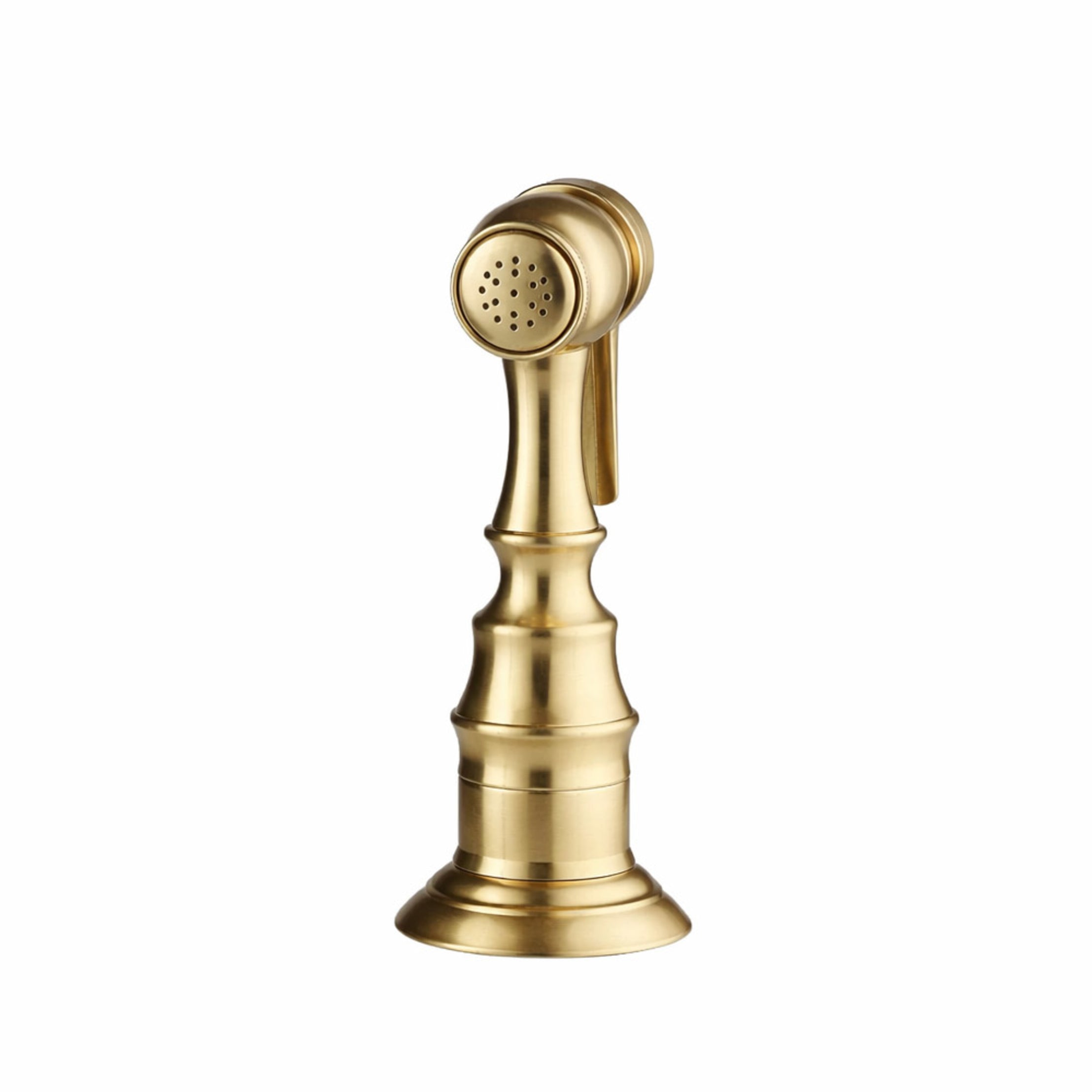MAIDSTONE Adriana Bridge Kitchen Faucet - Metal Cross Handles