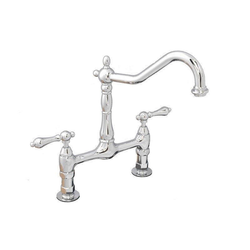 MAIDSTONE Bolton Bridge Kitchen Faucet - Metal Lever Handles