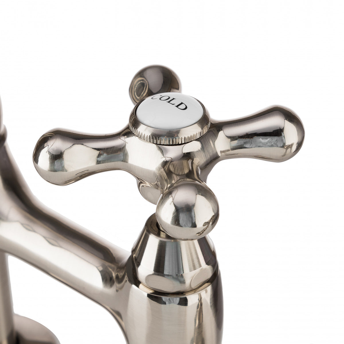 MAIDSTONE Bradford Bridge Kitchen Faucet - Metal Cross Handles
