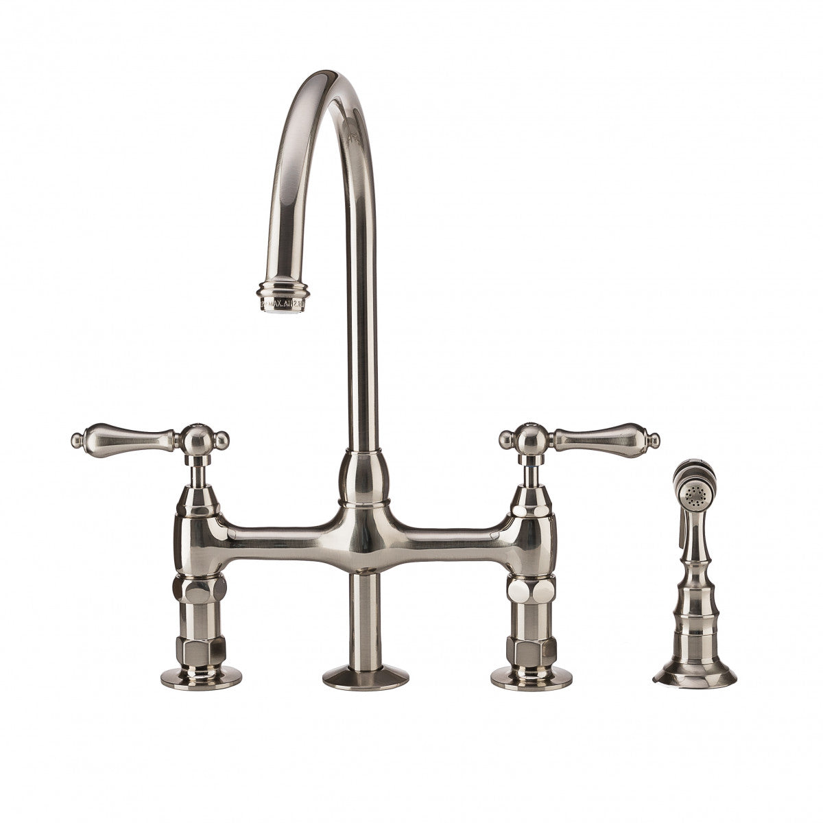 MAIDSTONE Bradford Bridge Kitchen Faucet - Metal Lever Handles