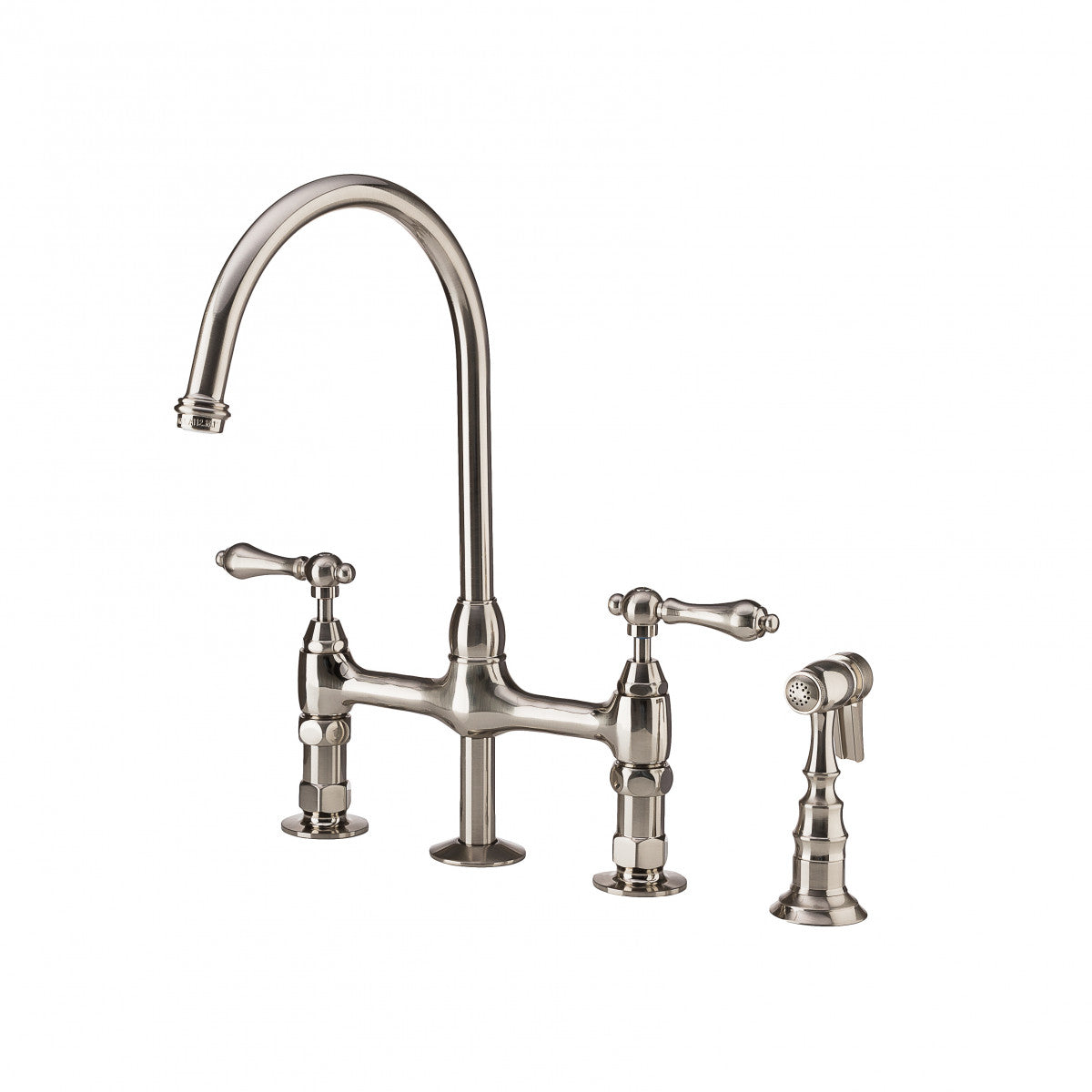 MAIDSTONE Bradford Bridge Kitchen Faucet - Metal Lever Handles