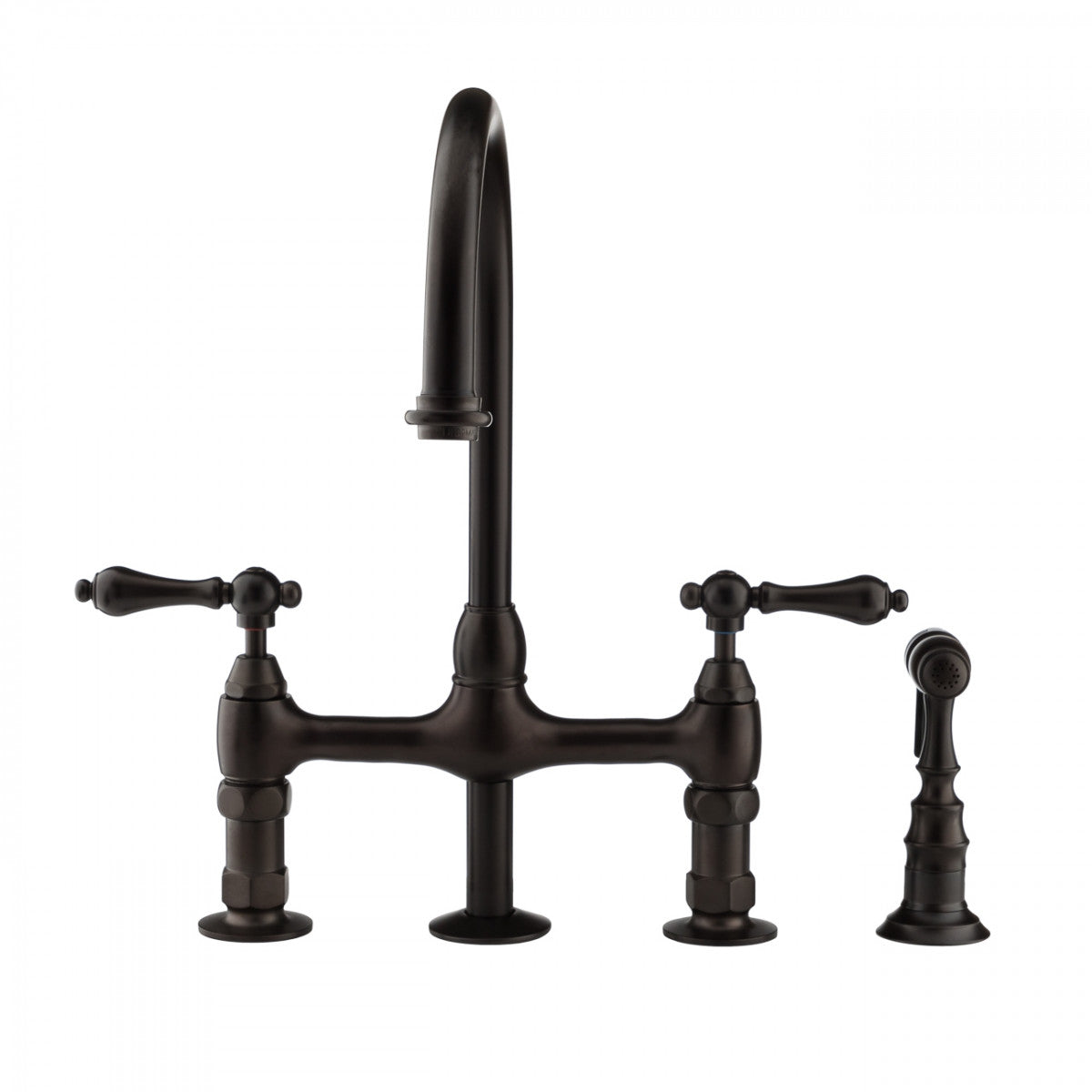 MAIDSTONE Bradford Bridge Kitchen Faucet - Metal Lever Handles