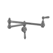 MAIDSTONE Traditional Pot Filler Wall Mount Kitchen Faucet