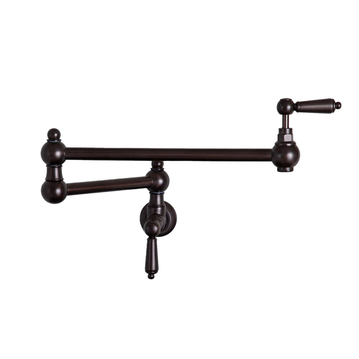 MAIDSTONE Traditional Pot Filler Wall Mount Kitchen Faucet