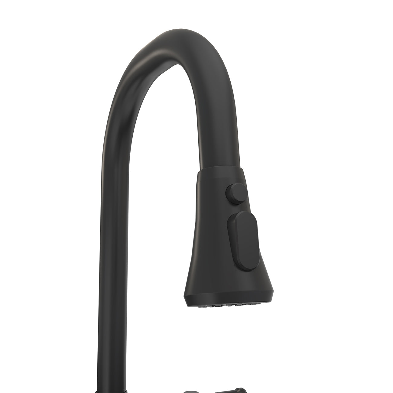 MAIDSTONE Widespread Kitchen Faucet With Pull Down Spring Spout