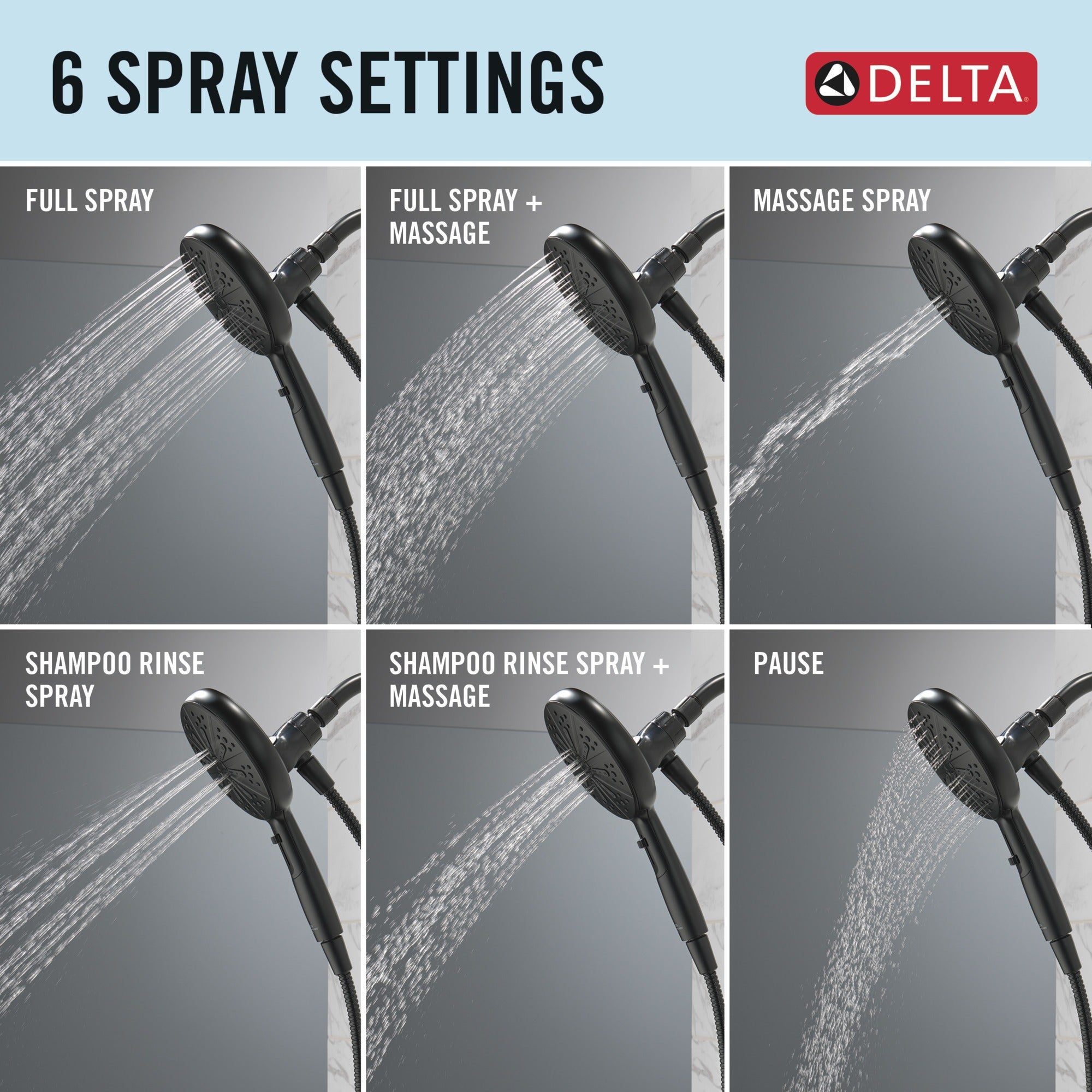 Delta Nicoli® Monitor® 14 Series Tub and Shower with SureDock® Hand Shower