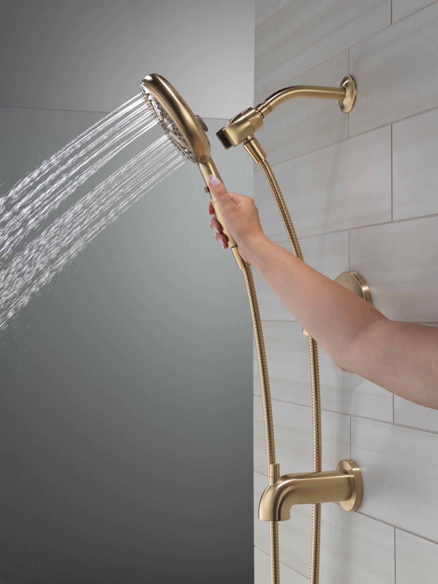 Delta Nicoli® Monitor® 14 Series Tub and Shower with SureDock® Hand Shower