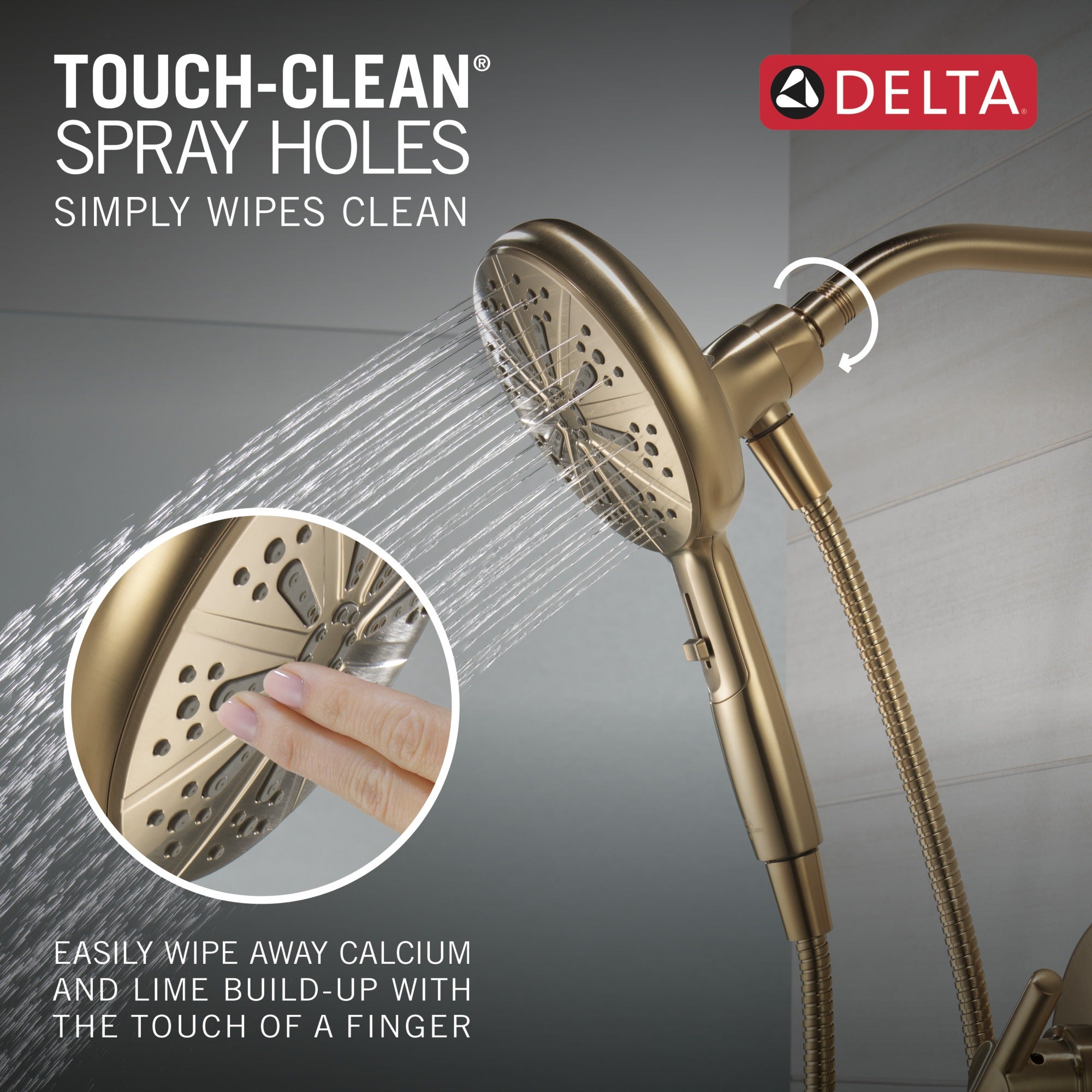 Delta Nicoli® Monitor® 14 Series Tub and Shower with SureDock® Hand Shower