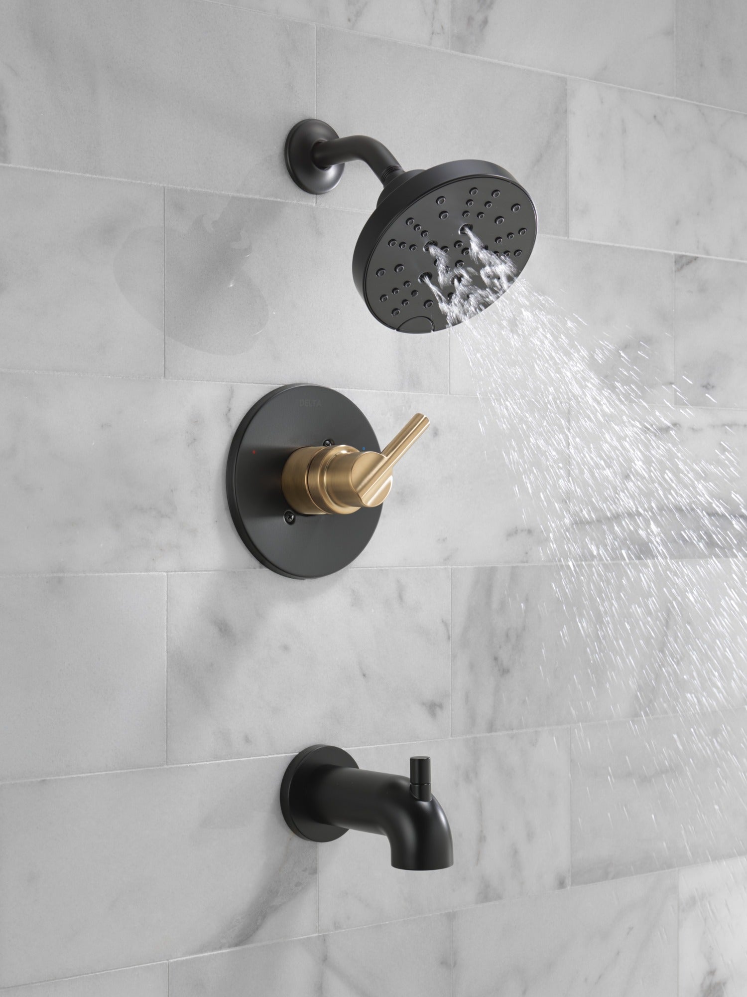 Delta Nicoli® Monitor® 14 Series H2Okinetic® Tub and Shower