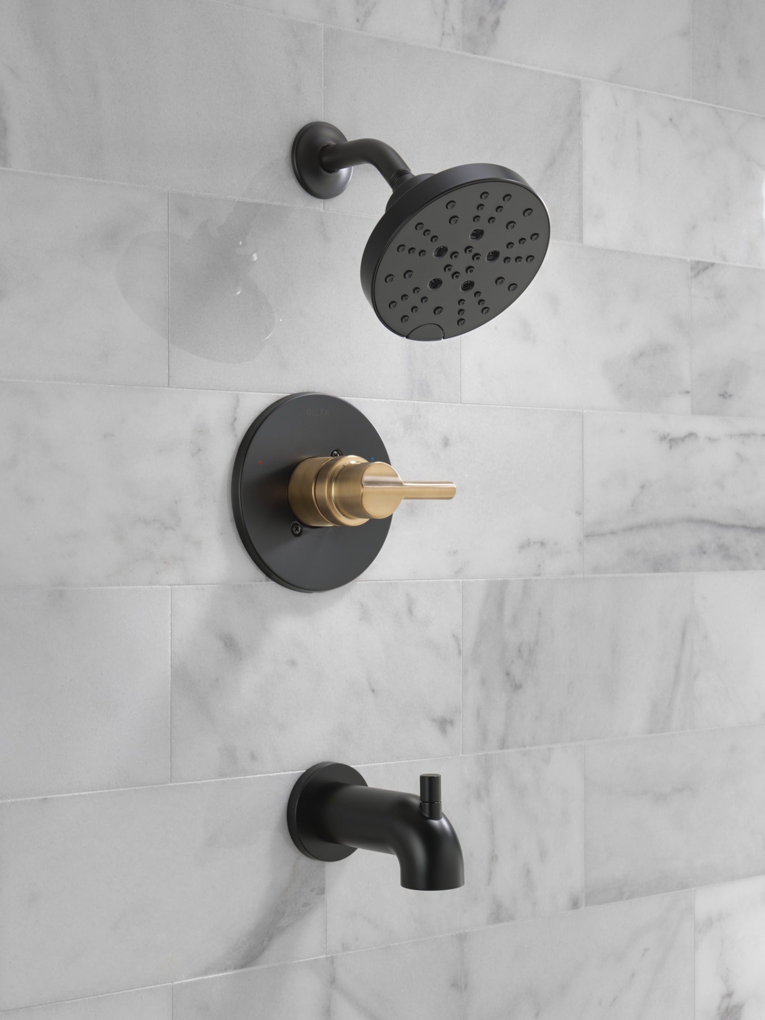 Delta Nicoli® Monitor® 14 Series H2Okinetic® Tub and Shower