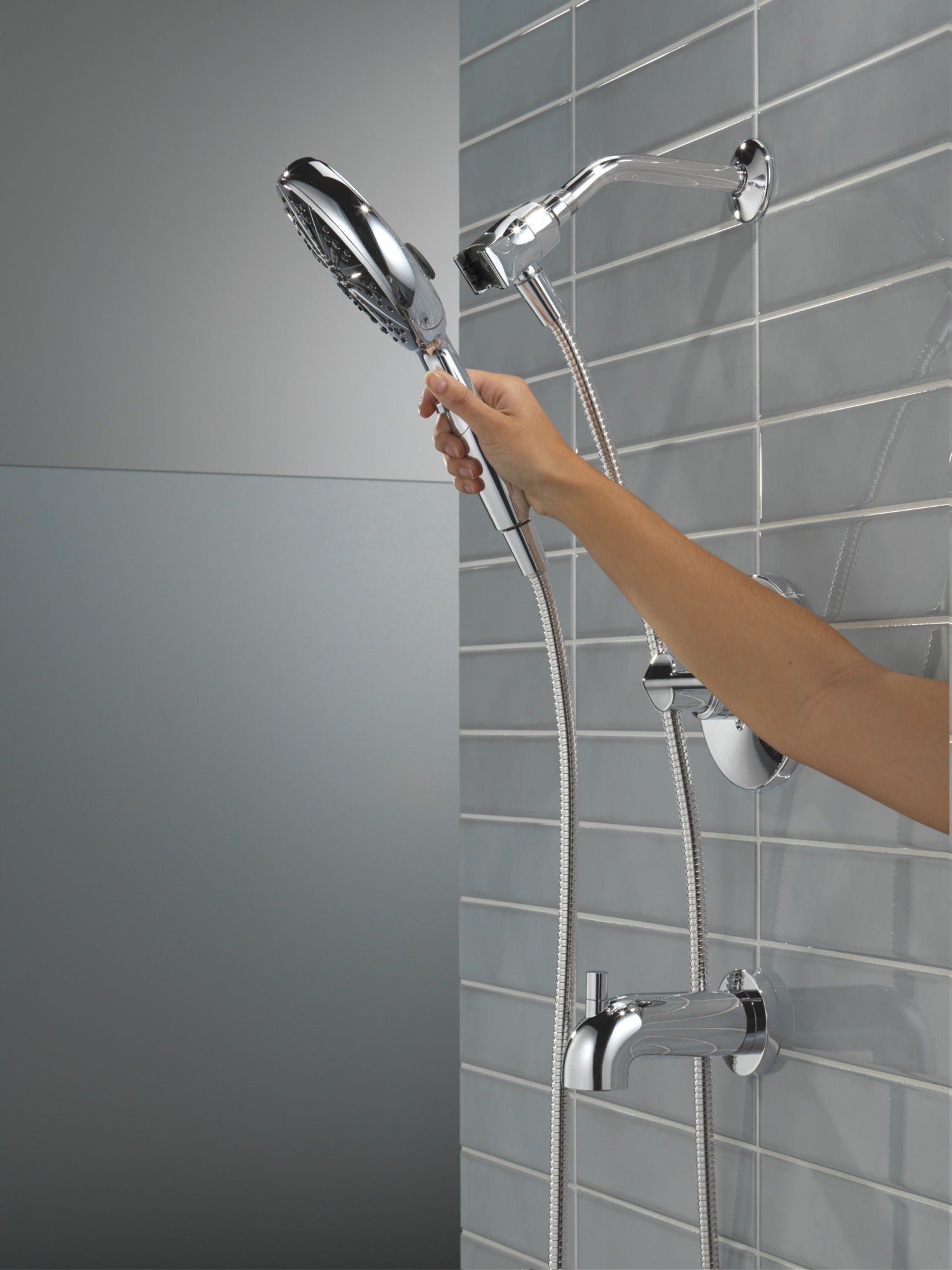 Delta Nicoli® Monitor® 14 Series Tub and Shower with SureDock® Hand Shower