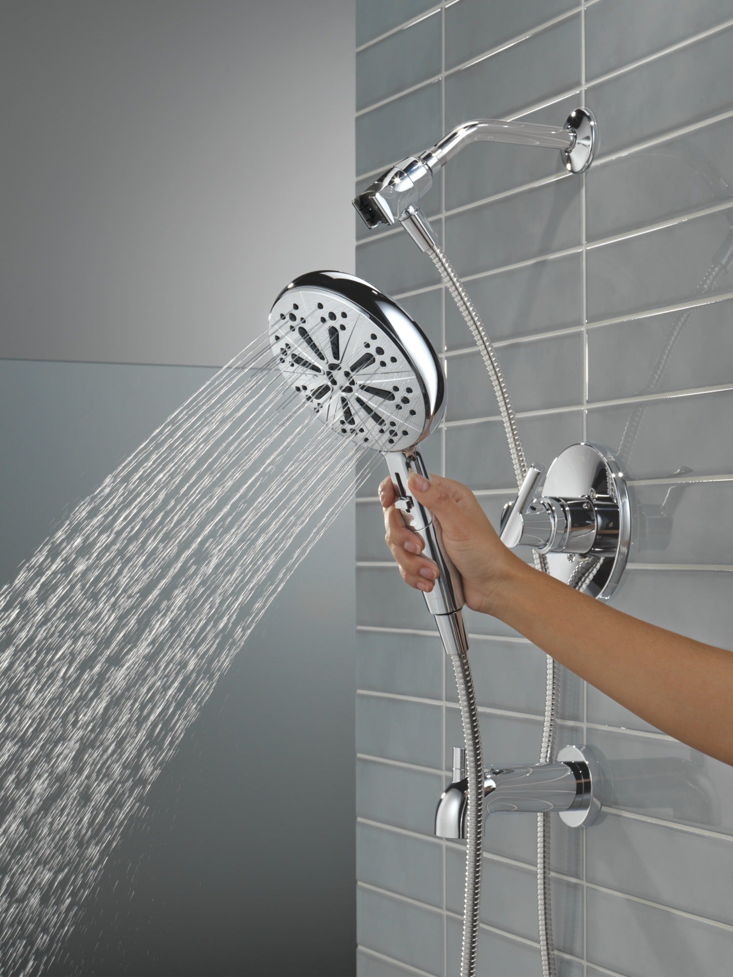 Delta Nicoli® Monitor® 14 Series Tub and Shower with SureDock® Hand Shower