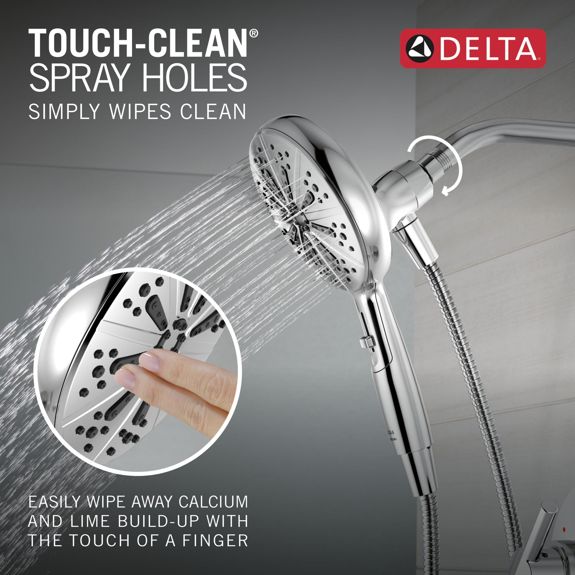 Delta Nicoli® Monitor® 14 Series Tub and Shower with SureDock® Hand Shower