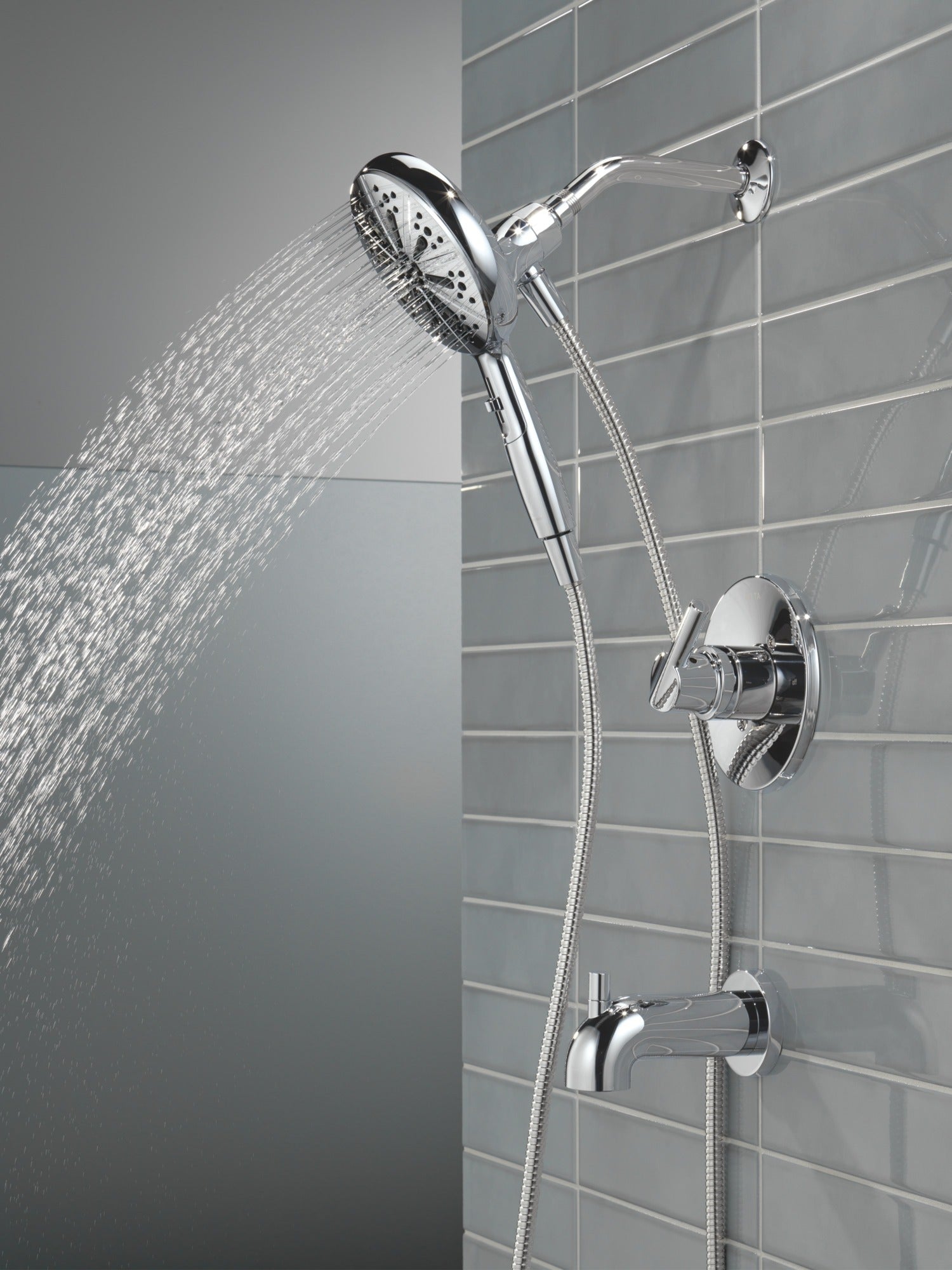 Delta Nicoli® Monitor® 14 Series Tub and Shower with SureDock® Hand Shower