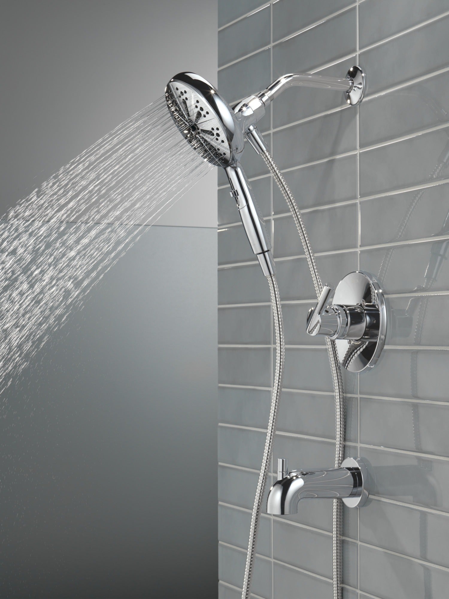 Delta Nicoli® Monitor® 14 Series Tub and Shower with SureDock® Hand Shower