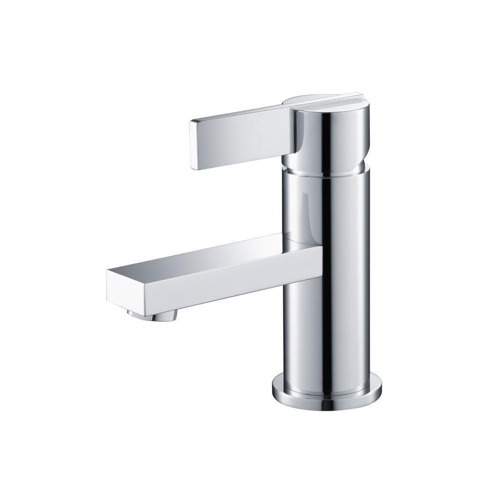 Flusso Serie 145.1000 Single Hole Bathroom Faucet with Drain Assembly